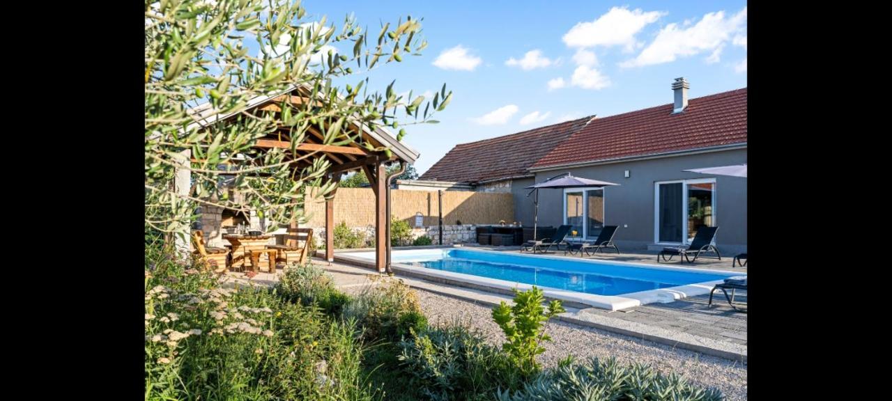 Вилла Olive Tree House With Jacuzzi, Wifi And 40M2 Pool Siritovci Экстерьер фото